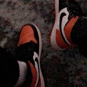 Orange & Black Jordan 1